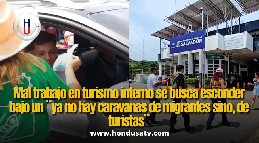 Del éxodo al “turismo”: el gobierno maquilla con optimismo la salida masiva de hondureños