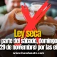 CNE decreta “Ley Seca” y suspensión de espectáculos por elecciones del 30 de noviembre
