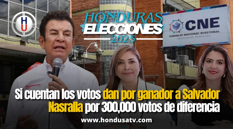 Nasralla arremete contra el CNE y denuncia “dos millones de votos ocultos” mientras permanece fuera del país